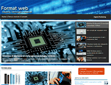 Tablet Screenshot of formatweb.it